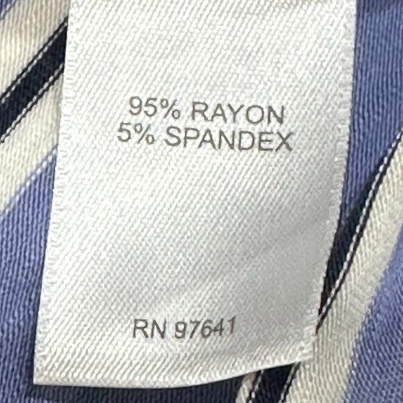 J. Jill Multi Directional‎ Stripe Short Sleeve Maxi Dress 1X Summer Sheath NWT - Picture 8 of 9